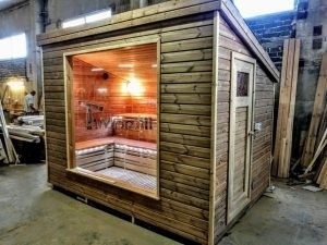 Modern Outdoor Garden Sauna (5)