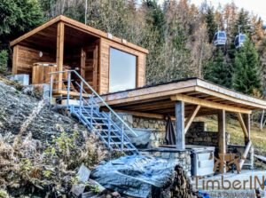 Buitensauna compleet modern