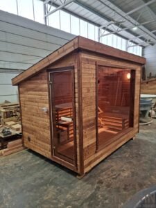 Buitensauna compleet modern (6)