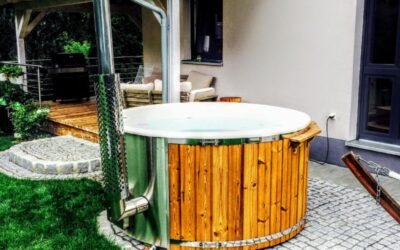 Houtgestookte hot tub. Hoe werkt het?