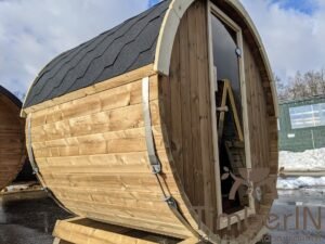 Outdoor sauna small mini for 2 4 persons 52