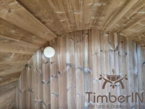 Outdoor sauna small mini for 2 4 persons 7