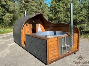 2 in 1 iglo sauna met glasvezelhottub (5)