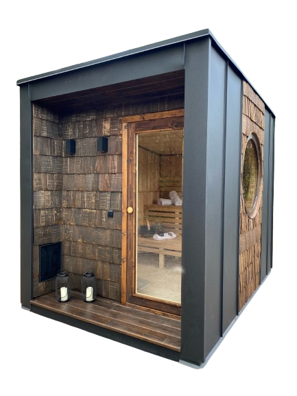Sauna met klein karkas (2)