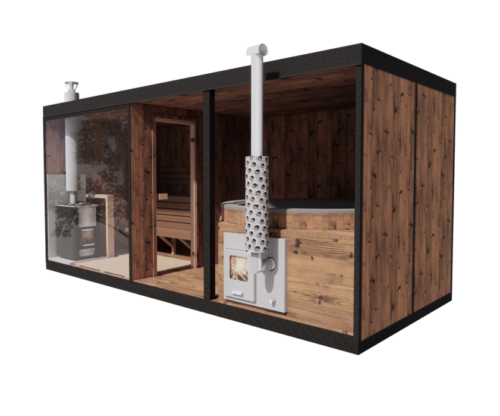 Module Tuinhuis Sauna & Hot Tub
