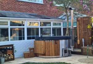 Geïntegreerde Houtgestookte Kachel voor Hottub – 30 kW van 316 RVS