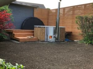 Geïntegreerde Houtgestookte Kachel voor Hottub – 30 kW van 316 RVS