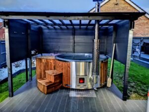 Geïntegreerde Houtgestookte Kachel voor Hottub – 30 kW van 316 RVS