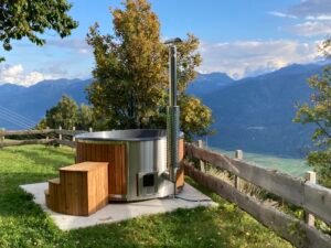 Geïntegreerde Houtgestookte Kachel voor Hottub – 30 kW van 316 RVS