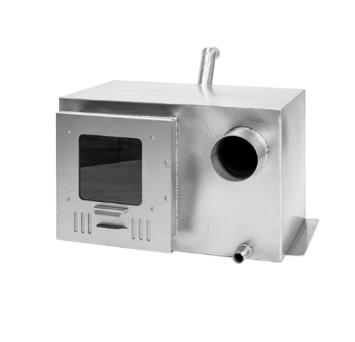 Geïntegreerde Houtgestookte Kachel voor Hottub – 30 kW van 316 RVS